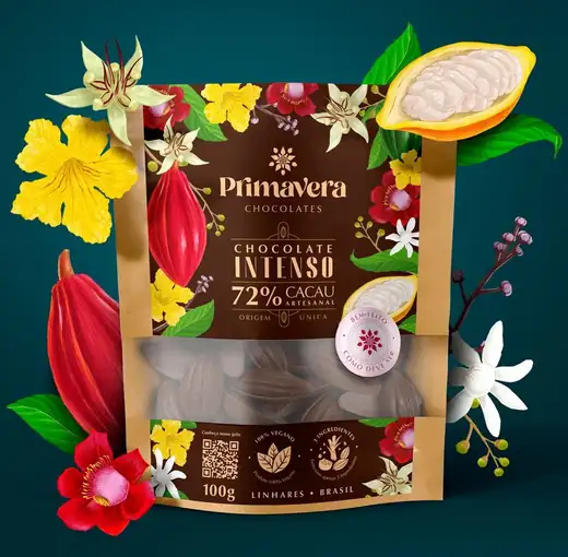 Chocolate intenso 72% cacau